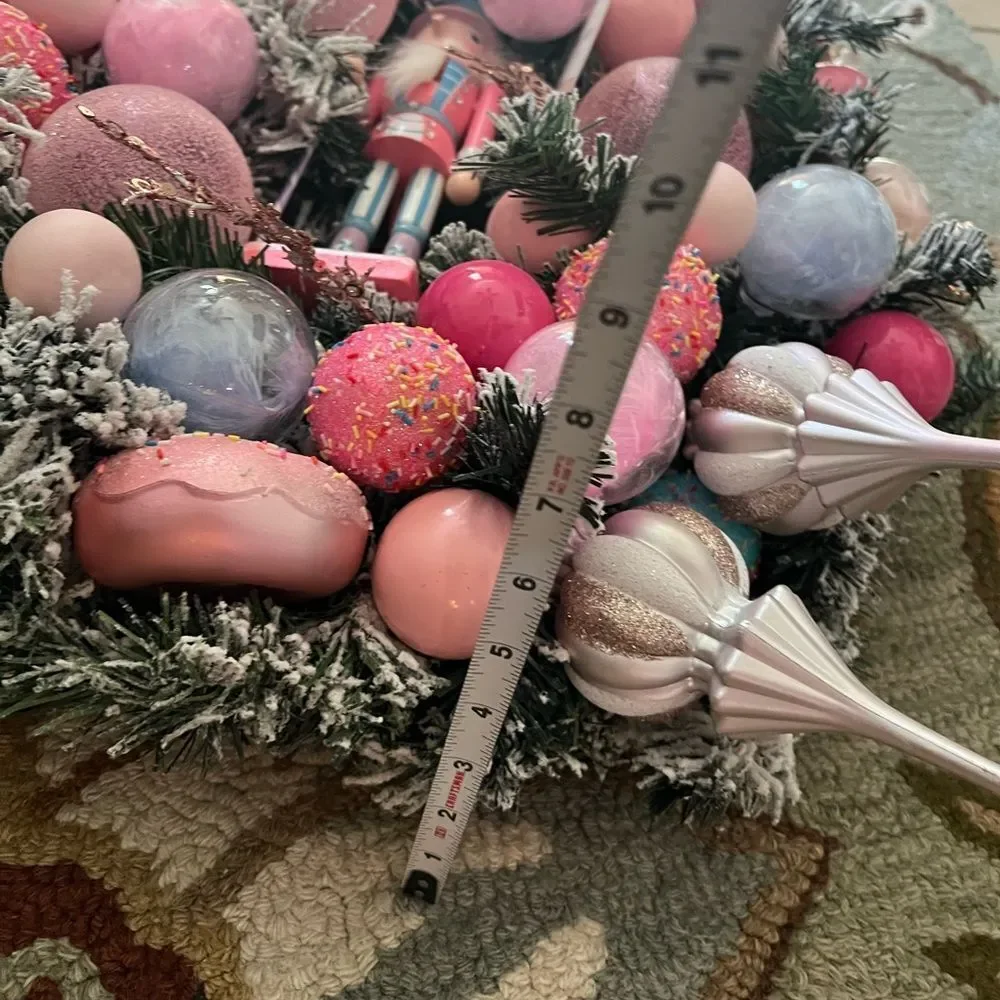 Cupcakes and Cashmere Holiday Nutcracker Candyland Wreath